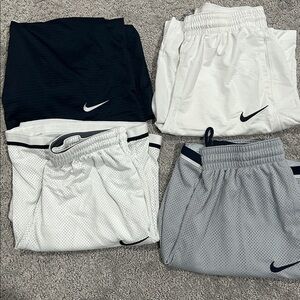Four pairs Men’s Nike Basketball shorts